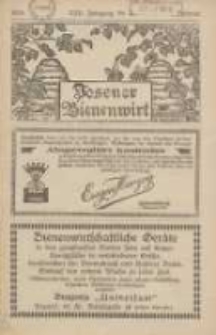 Posener Bienenwirt: Zeitschrift des Verbandes der Großpolnischen Imkervereine 1928.02 Jg.22 Nr2