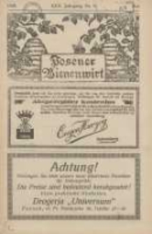 Posener Bienenwirt: Zeitschrift des Verbandes der Großpolnischen Imkervereine 1928.05 Jg.22 Nr5