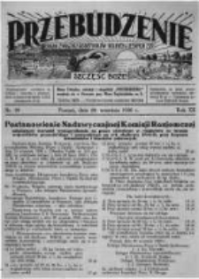 Przebudzenie: organ Związku Robotników Rolnych i Leśnych ZZP. 1930.09.25 R.12 Nr39