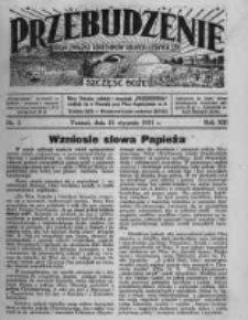 Przebudzenie: organ Związku Robotnik&oacute;w Rolnych i Leśnych ZZP. 1931.01.15 R.13 Nr3