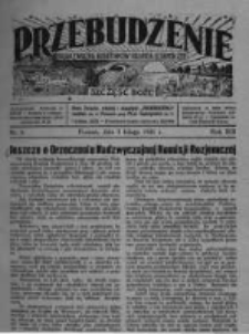Przebudzenie: organ Związku Robotników Rolnych i Leśnych ZZP. 1931.02.05 R.13 Nr6