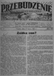 Przebudzenie: organ Związku Robotników Rolnych i Leśnych ZZP. 1931.03.12 R.13 Nr11