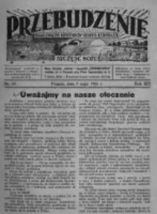 Przebudzenie: organ Związku Robotników Rolnych i Leśnych ZZP. 1931.05.07 R.13 Nr19