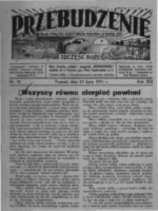 Przebudzenie: organ Związku Robotników Rolnych i Leśnych ZZP. 1931.07.23 R.13 Nr30