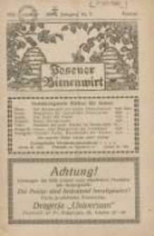 Posener Bienenwirt: Zeitschrift des Verbandes der Großpolnischen Imkervereine 1930.02 Jg.24 Nr2