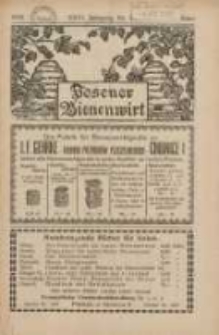 Posener Bienenwirt: Zeitschrift des Verbandes der Großpolnischen Imkervereine 1932.03 Jg.26 Nr3