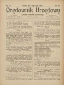 Orędownik Urzędowy Powiatu Zachodnio-Poznańskiego 1923.07.12 R.36 Nr28
