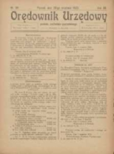 Orędownik Urzędowy Powiatu Zachodnio-Poznańskiego 1923.09.20 R.36 Nr36