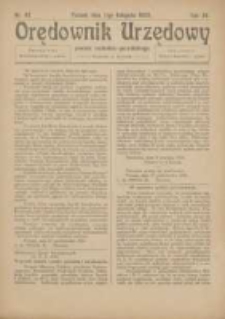 Orędownik Urzędowy Powiatu Zachodnio-Poznańskiego 1923.11.01 R.36 Nr42