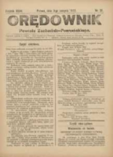 Orędownik Powiatu Zachodnio-Poznańskiego 1922.08.03 R.35 Nr31