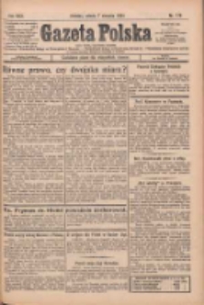 Gazeta Polska: codzienne pismo polsko-katolickie dla wszystkich stanów 1926.08.07 R.30 Nr179