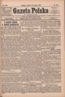 Gazeta Polska: codzienne pismo polsko-katolickie dla wszystkich stanów 1926.08.19 R.30 Nr189