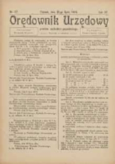 Orędownik Urzędowy Powiatu Zachodnio-Poznańskiego 1924.07.31 R.37 Nr27