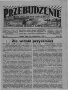 Przebudzenie: organ Związku Robotników Rolnych i Leśnych ZZP. 1931.10.22 R.13 Nr43