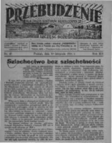 Przebudzenie: organ Związku Robotników Rolnych i Leśnych ZZP. 1931.11.19 R.13 Nr47