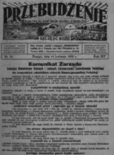 Przebudzenie: organ Związku Robotników Rolnych i Leśnych ZZP. 1932.04.14 R.14 Nr16