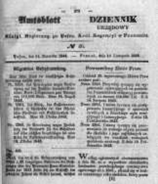 Amtsblatt der K&ouml;niglichen Regierung zu Posen. 1843.11.16 Nro.46