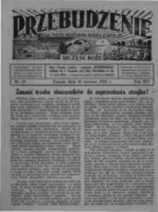 Przebudzenie: organ Związku Robotników Rolnych i Leśnych ZZP. 1932.06.30 R.14 Nr27