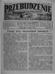 Przebudzenie: organ Związku Robotników Rolnych i Leśnych ZZP. 1932.07.14 R.14 Nr29