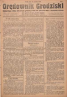 Orędownik Grodziski: niezależne pismo dla rodzin polskich powiatu grodziskiego i nowotomyskiego : organ centralny dla miast: Grodziska, Opalenicy, Buku, Nowego Tomyśla, Zbaszynia i Lwówka 1923.01.24 R.5 Nr7