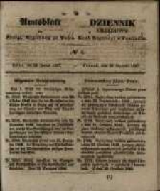 Amtsblatt der Königlichen Regierung zu Posen. 1847.01.26 Nro.4