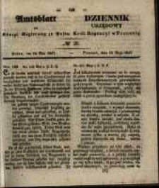 Amtsblatt der Königlichen Regierung zu Posen. 1847.05.18 Nro.20