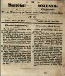 Amtsblatt der Königlichen Regierung zu Posen. 1847.07.13 Nro.28