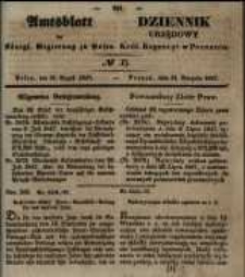 Amtsblatt der Königlichen Regierung zu Posen. 1847.08.31 Nro.35