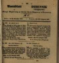 Amtsblatt der Königlichen Regierung zu Posen. 1847.11.23 Nro.47