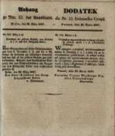 Dodatek do Nr.13. Dziennika Urzęd.