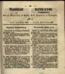 Amtsblatt der Königlichen Regierung zu Posen. 1849.02.06 Nr.6