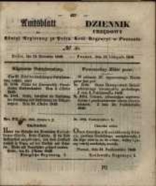 Amtsblatt der Königlichen Regierung zu Posen. 1849.11.13 Nr.46