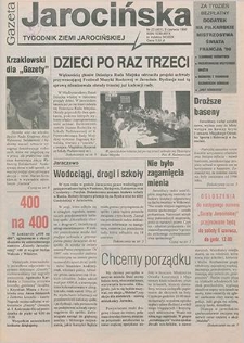 Gazeta Jarocińska 1998.06.05 Nr23(401)
