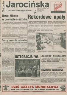 Gazeta Jarocińska 1998.06.12 Nr24(402)