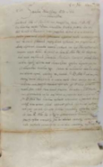 Fridericus in Livonia Curlandiae dux Sigismundo III regi Poloniae, Goldynga 10.11.1600