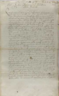 Georgius Farensbach palatinus Vendensis Sigismundo III regi Poloniae, Rodenpois 09.12.1600