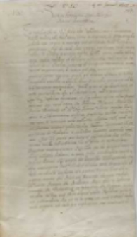 Georgius Farensbach palatinus Vendensis Sigismundo III regi Poloniae, Lemburg 10.01.1601