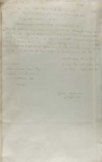 Kopia listu Jana Firleja z Dąbcy podskarbiego koronnego do X sekretarza koronnego, Markuszowice 07.09.1601