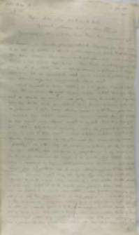 Kopia listu Stanisława Golskiego do króla Zygmunta III, Mukarów 13.09.1601