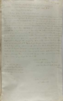 Kopia listu Stanisława Karnkowskiego arcybiskupa gnieźnieńskiego do Zamoyskiego hetmana, Łęczyca 29.09.1601
