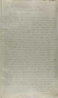 Kopia listu Mikołaja Zebrzydowskiego wojewody i generała krakowskiego do króla, Lanckorona 07.11.1601