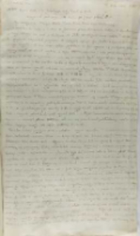 Kopia listu Stanisława Golskiego wojewody podolskiego do króla, Bar 26.02.1602