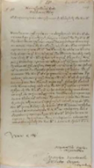 Stanisław Karnkowski arcybiskup gnieźnieński do króla Zygmunta III, Łowicz 04.04.1602