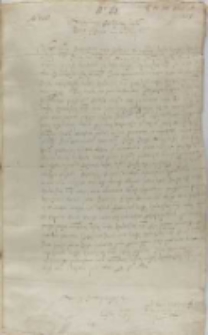 Adam Mierzejewski rotmistrz królewski do króla Zygmunta III, Kiejdany 12.07.1602