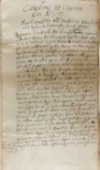 Carolini ad commissarios Regios; Stanislao Kos, Andreae Wołowicz, Sigismundo Kazanowski, Davidi Hilchen, Rewal 27.11.1602