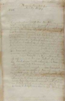 Jan Karol Chodkiewicz do króla, z obozu pod Dorpatem 12.12.1602