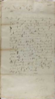 Jan Karol Chodkiewicz do króla, Dorpat 19.04.1603