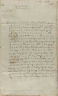 Jan Karol Chodkiewicz do kr&oacute;la, Dorpat 13.06.1603