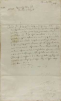 Jan Karol Chodkiewicz do króla, Dorpat 15.06.1603