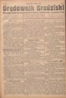 Orędownik Grodziski: niezależne pismo dla rodzin polskich powiatu grodziskiego i nowotomyskiego : organ centralny dla miast: Grodziska, Opalenicy, Buku, Nowego Tomyśla, Zbaszynia i Lwówka 1923.03.07 R.5 Nr19